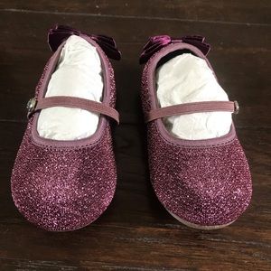 My First Weitzmans Girls Size 4 Purple Shoes Bow